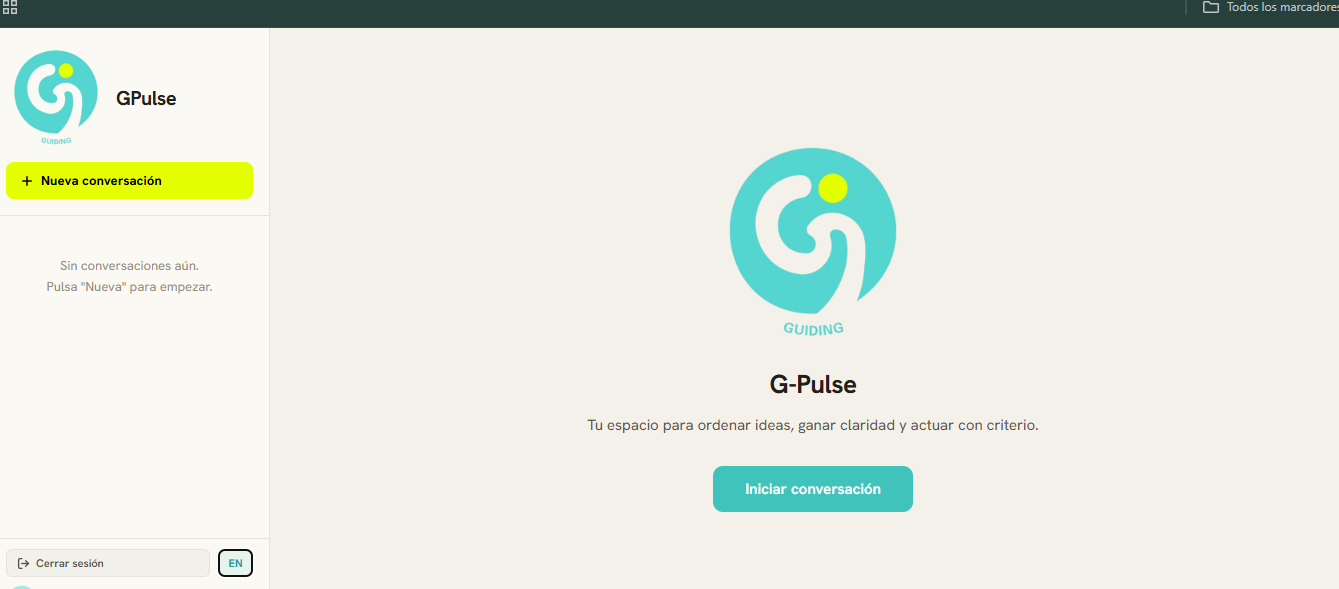 Inicio de conversación en G-Pulse